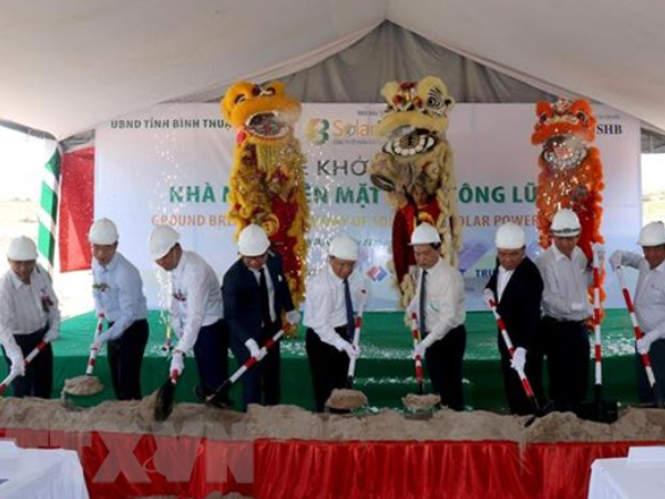 Đầu tư gần 1.000 tỷ đồng xây Nhà máy điện Mặt Trời Sông Lũy 1