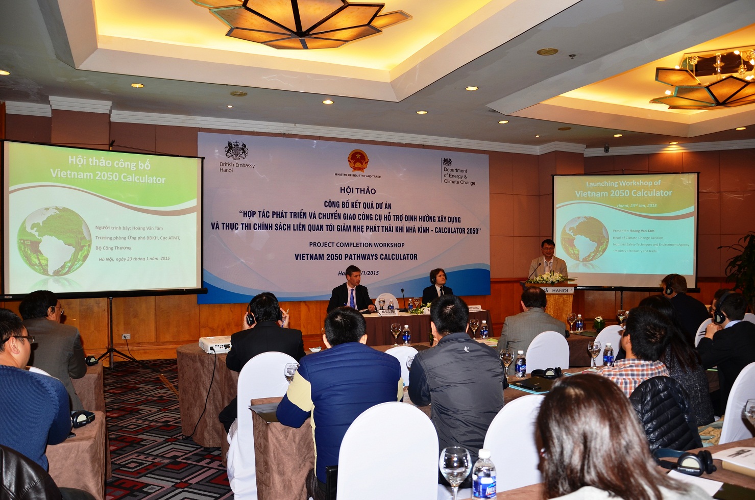 Hội thảo công bố Vietnam 2050 Pathways Calculator tại Hà Nội