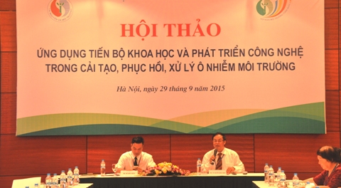 Tăng cường ứng dụng tiến bộ khoa học và phát triển công nghệ trong cải tạo, phục hồi và xử lý ô nhiễm môi trường