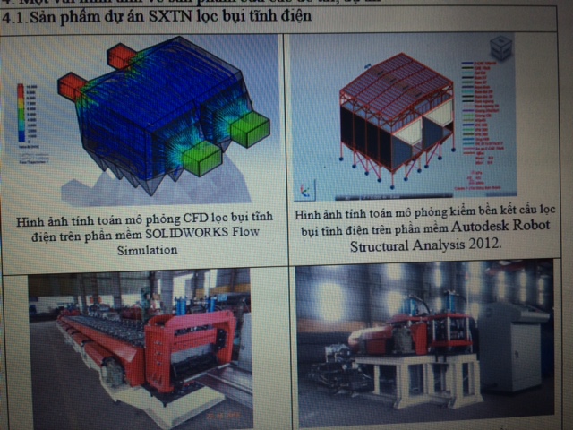Kết quả nghiên cứu, phát triển thiết bị môi trường tại Viện Nghiên cứu Cơ khí