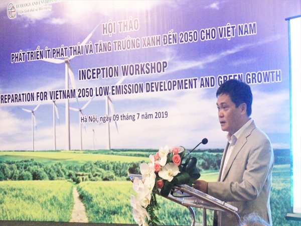 Xây dựng khung chiến lược ít phát thải đến 2050