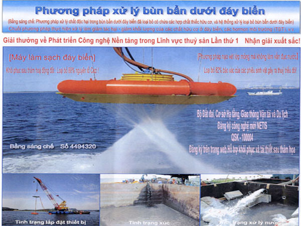 Giới thiệu Phương pháp xử lý bùn bẩn dưới đáy biển và máy làm sạch đáy biển