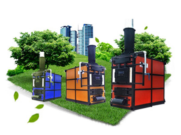Lò đốt rác thải nông thôn xanh, sạch