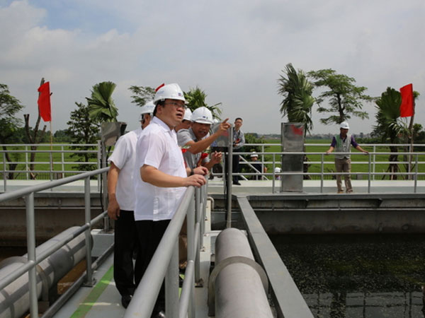 Khánh thành Nhà máy xử lý nước thải Từ Sơn
