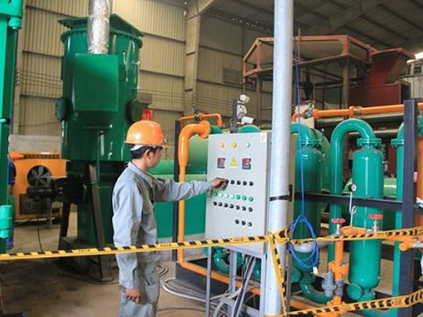 Chế tạo thành công máy sản xuất điện từ rác
