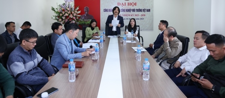 Tổ chức thành công Đại hội Công đoàn Hiệp hội Công nghiệp môi trường Việt Nam lần thứ II, nhiệm kỳ 2023 - 2028