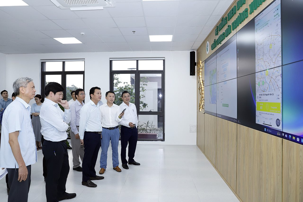 Ra mắt Trung tâm Tích hợp, xử lý dữ liệu và Điều hành mạng lưới quan trắc môi trường quốc gia